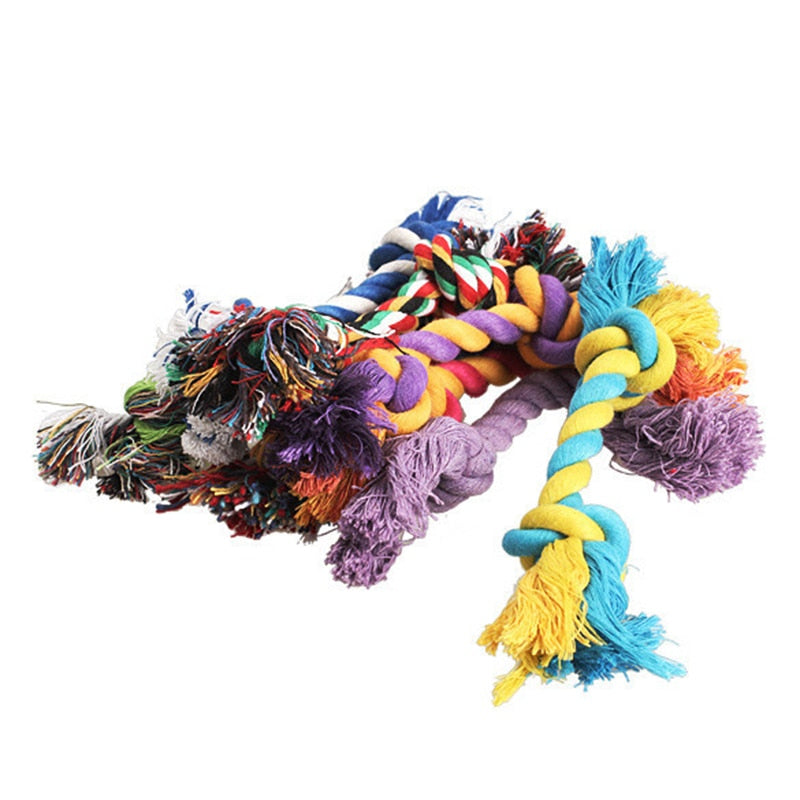 Pet Puppy Cotton Knot Toy (Random Color)