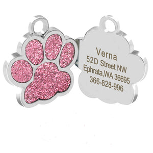 Personalized Dog Cat Tags Engraved ID Name Collar Tag