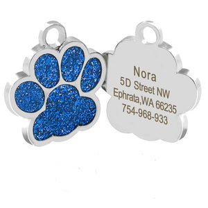 Personalized Dog Cat Tags Engraved ID Name Collar Tag