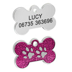 Personalized Dog Cat Tags Engraved ID Name Collar Tag