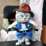 Funny Suit Clothes For Cat