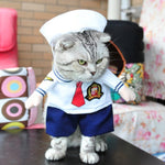 Funny Suit Clothes For Cat