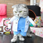 Funny Suit Clothes For Cat